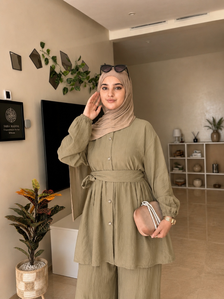 Ensemble Olive Green 1