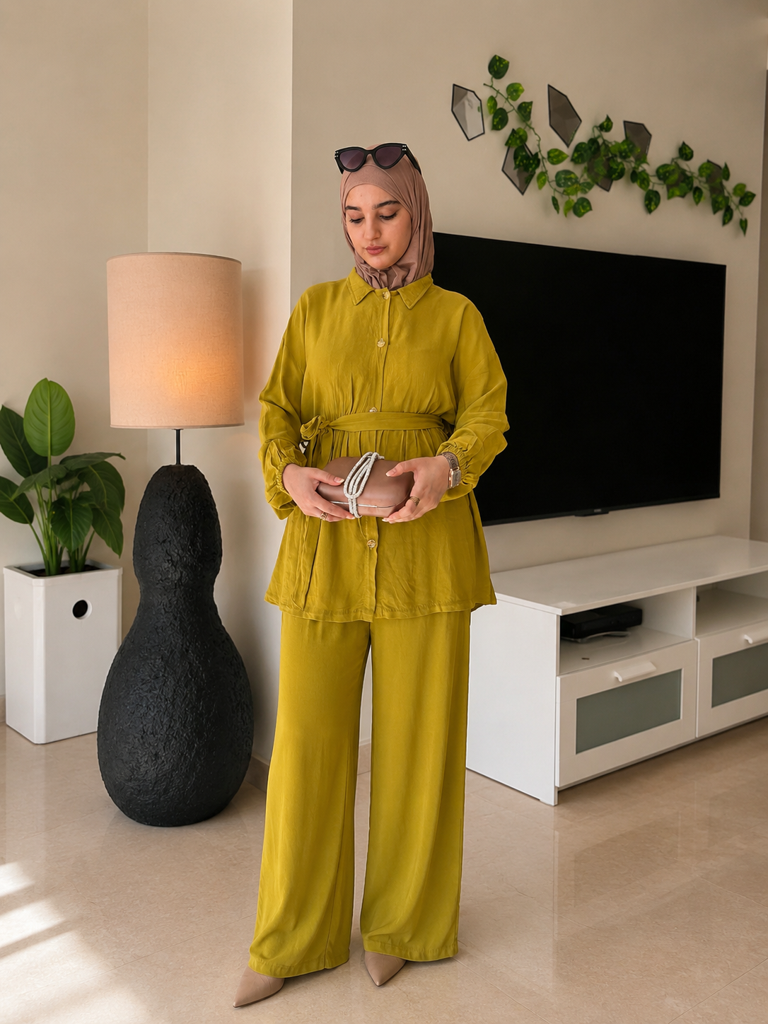 Ensemble Golden Olive 3