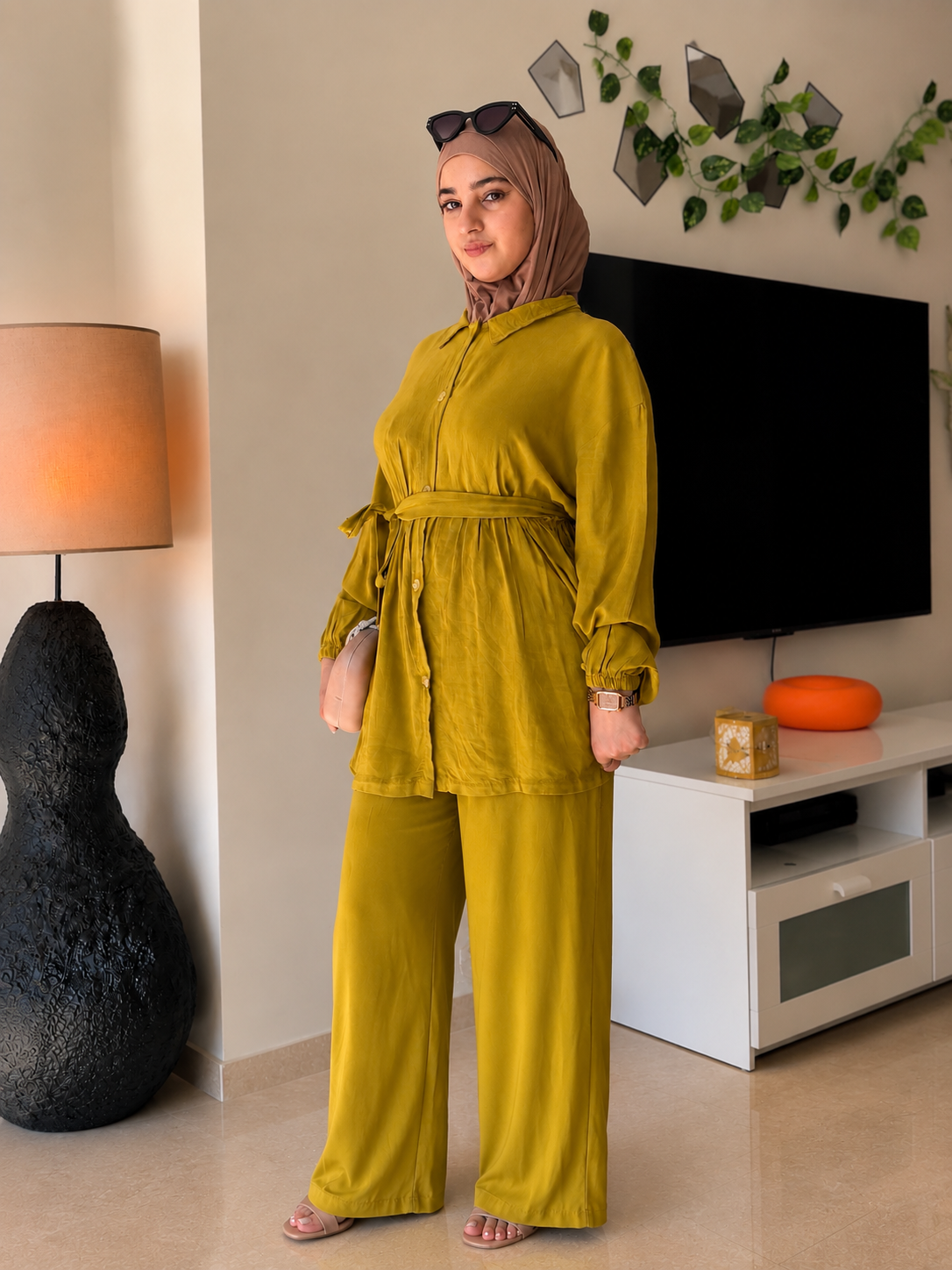 Ensemble Golden Olive 4