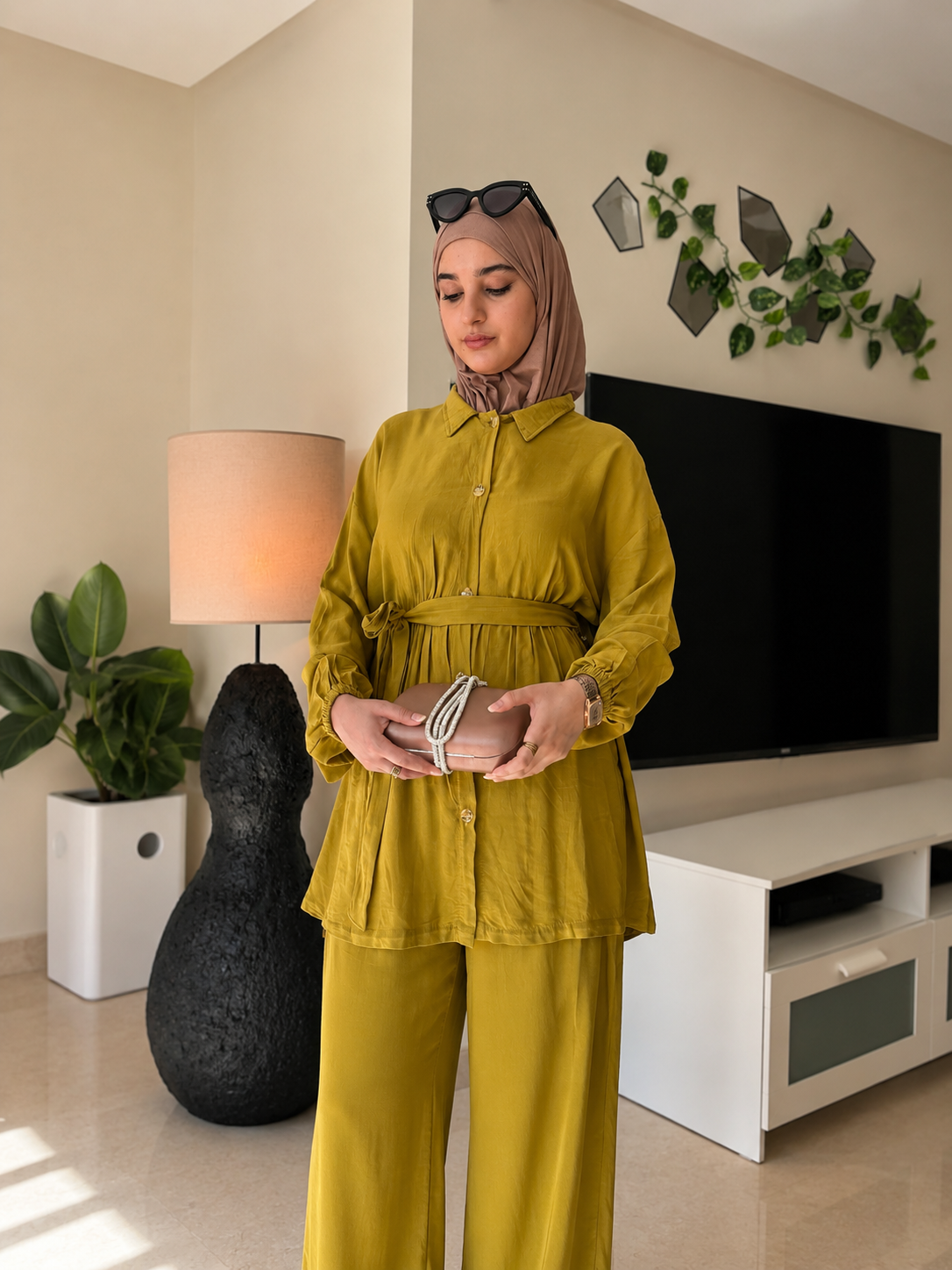 Ensemble Golden Olive 5