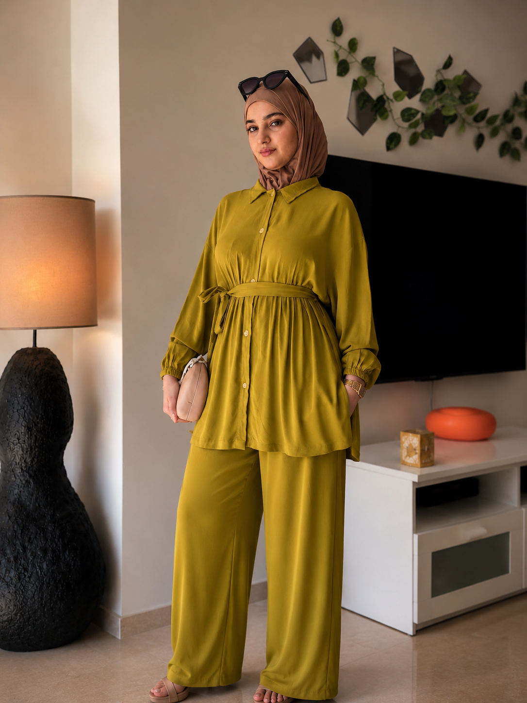 Ensemble Golden Olive 6