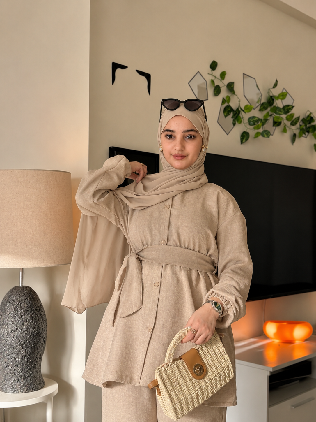 Ensemble Beige 1